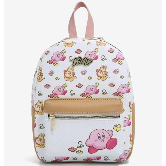 Kirby Waddle Dee Flowers Mini Backpack - Picture 2 of 10
